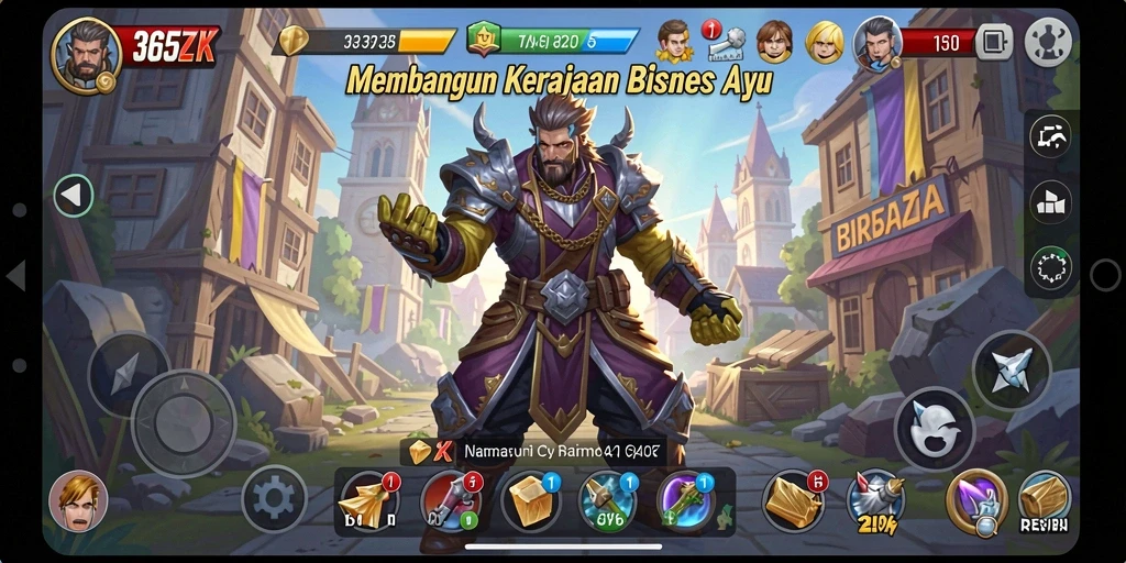 Menampilkan skenario menarik dari pengelolaan bisnis di 365ZK.