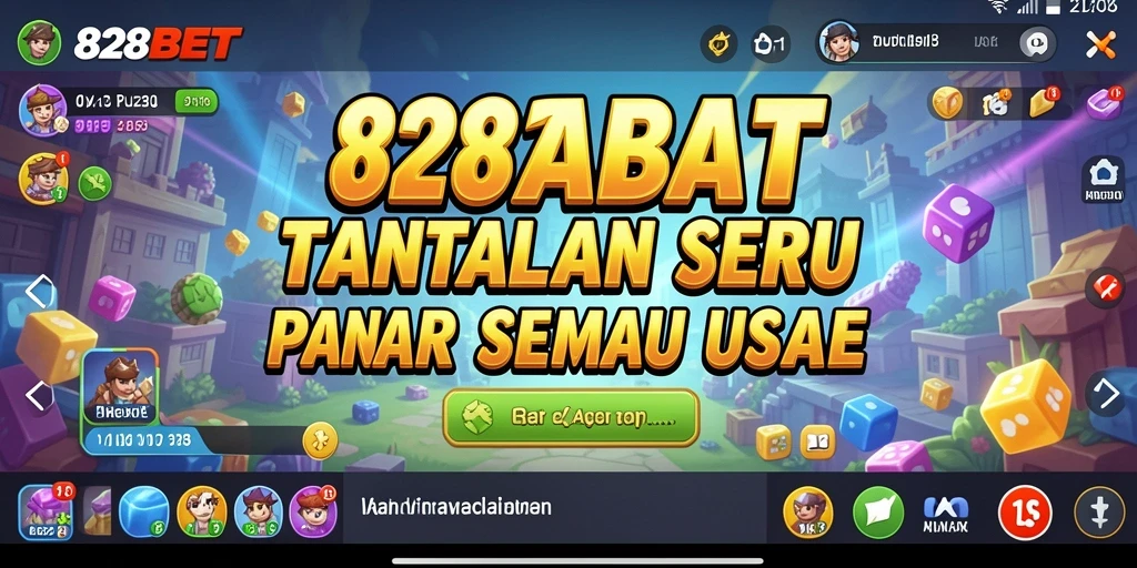 Tampilan gameplay puzzle seru di 828BET yang menantang.