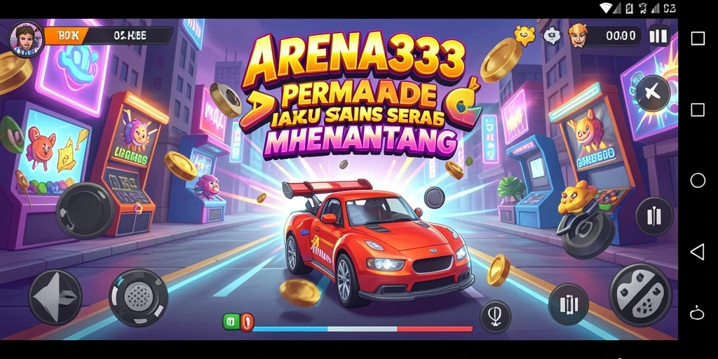 Tangkapan layar utama dari gameplay <strong>ARENA333</strong> yang penuh aksi dan warna.