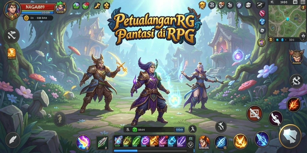 Gameplay NAGA889 yang seru dan mendebarkan di dunia RPG.