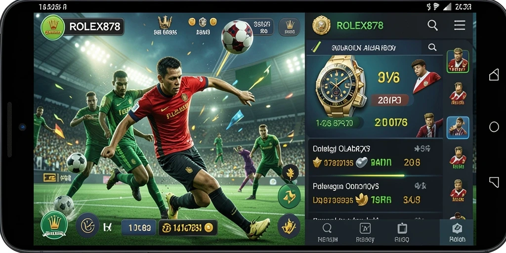 Tangkapan layar utama ROLEX878 yang menunjukkan aksi taruhan olahraga.