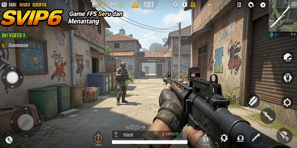 Screenshot gameplay <strong>SVIP6</strong> menampilkan aksi seru dan grafis yang memukau.