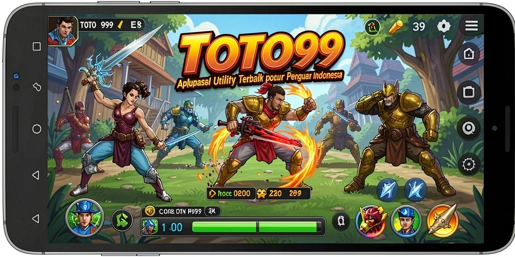 Tampilan utama TOTO99 dengan fitur Utility yang praktis dan mudah digunakan.