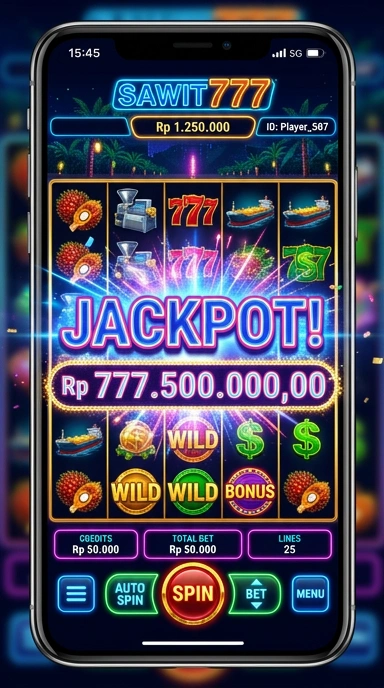 Fitur pencarian cepat di aplikasi sawit777.